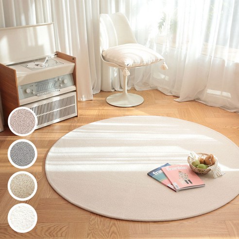 호이데코 도트롱 원형러그: 아늑함을 더하는 완벽한 선택