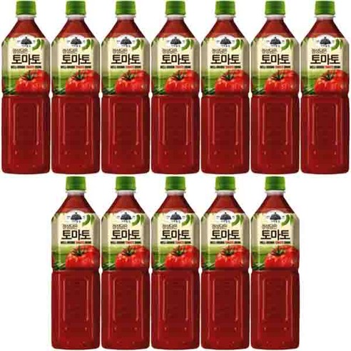 가야농장 토마토농장 PET, 1L, 12개