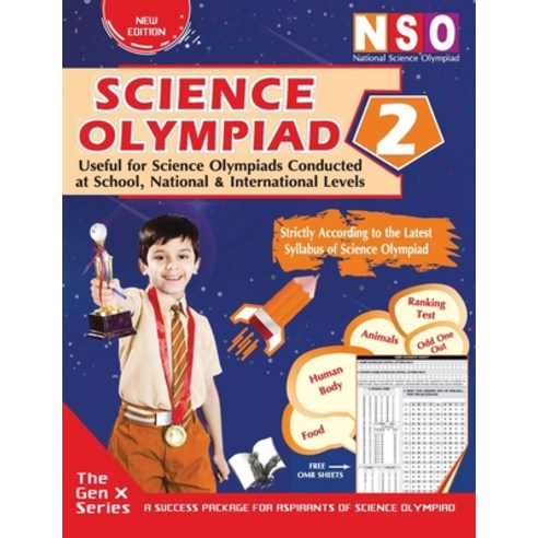 National Science Olympiad - Class 2(With OMR Sheets) Paperback, V&s Publishers, English, 9789357940412