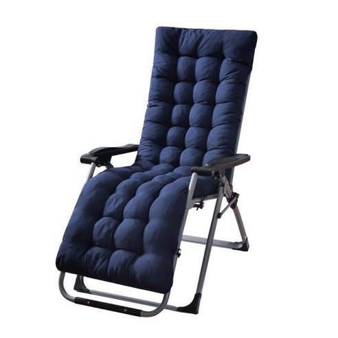 안뜰 Chaise Lounger 쿠션 실내 야외 Chaise Lounger, 02 Gray