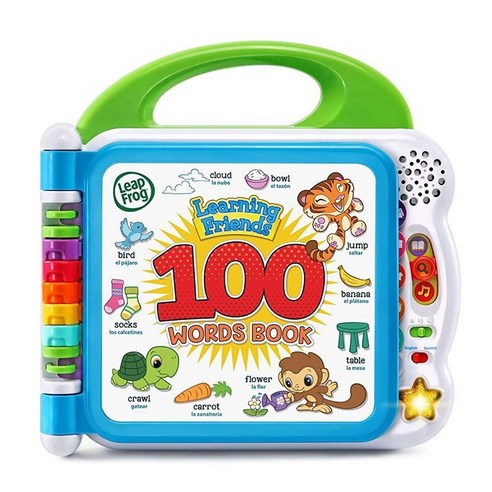 LeapFrog 100 워드북 동물 a+ 핑크, Standard Packaging, 초록색