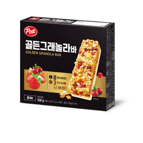 포스트 골든그래놀라바, 108g, 1개