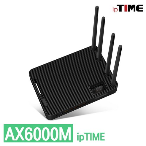 EFM네트웍스 ipTIME AX6000M WIFI6 유무선공유기 듀얼밴드 기가