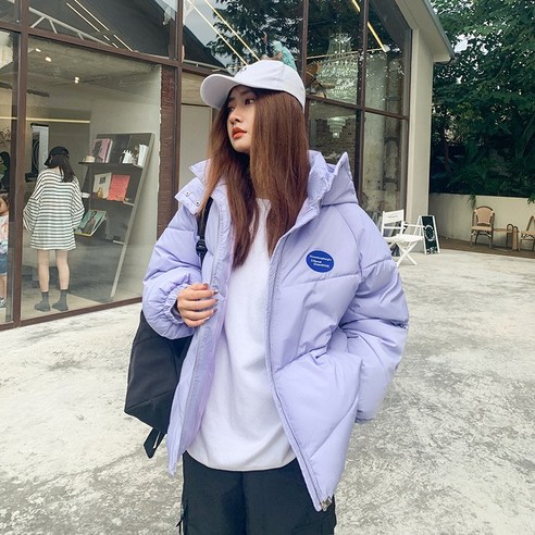 여성 면직물 코트 겨울 새로운 한국어 스타일 느슨한 면화 패딩 코트 여성 패딩 자켓 학생 따뜻한 자켓