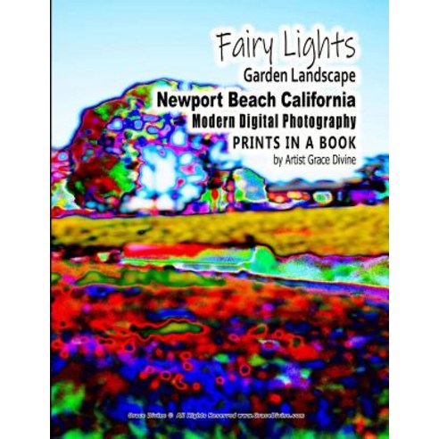 (영문도서) Fairy Lights Garden Landscape Newport Beach California Modern Digital Photography PRINTS IN A... Paperback, Independently Published, English, 9781791380557