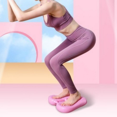 스텔라블룸 지압 에어 쿠션 스텝퍼 유산소 운동기구, 그린