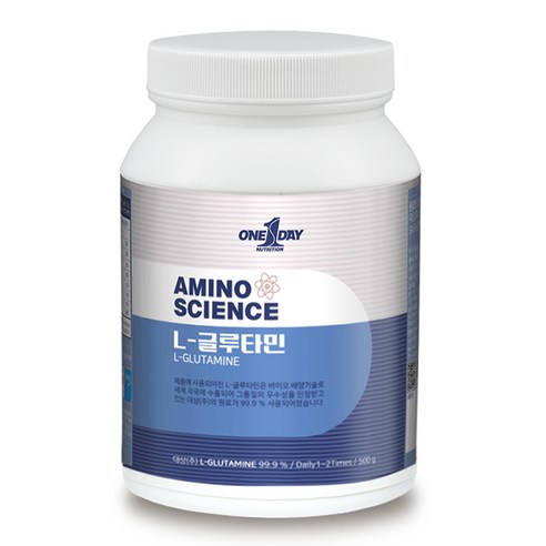 원데이뉴트리션 무맛_단백질 대상 L-글루타민 500g, 1개
