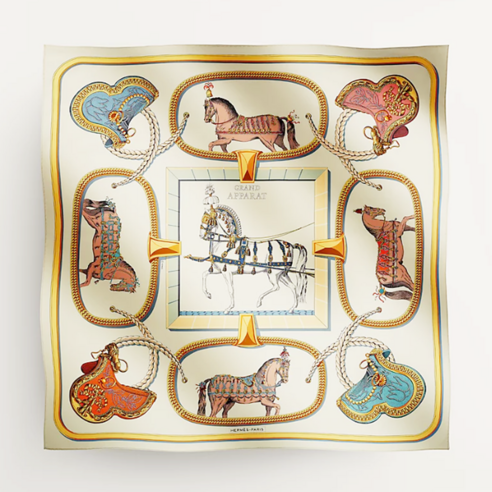 당신의 하루를 특별하게, 에르메스 까레 90 실크 스카프의 마법 에르메스스카프