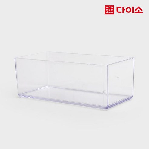 [다이소]투명 클리어 정리함(16.4×8.2×6.2cm)-1035254, 투명, 1개 카시트 Best Top5