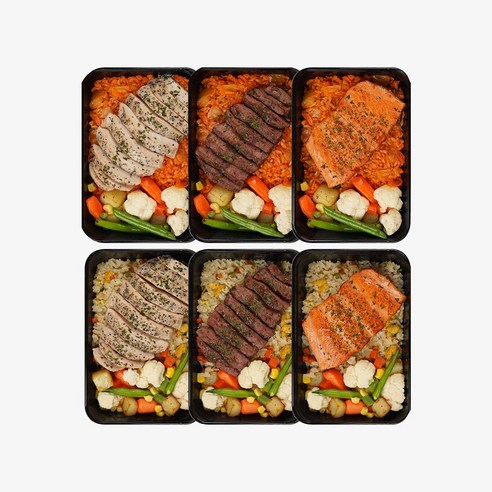 "오늘 뭐 먹지?" 3분 만에 해결! 식스밀 스테이크 볶음밥 솔직 후기 벌크업도시락