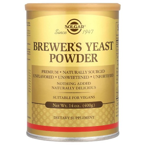 솔가 브루어스이스트 맥주효모 가루 파우더 400g 2개 BrewersYeast