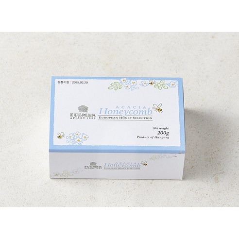 헝가리 풀머 아카시아 벌집꿀 허니콤 200g (FULMER Acacia Honeycomb), 1개