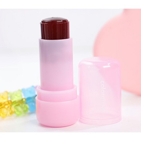 반투명 생기 발색 멀티 컬러 스틱 립앤치크 – 끈적임 없는 선명한 밀착력, 3호 멜베링 젤리 컬러그램쉐딩스틱