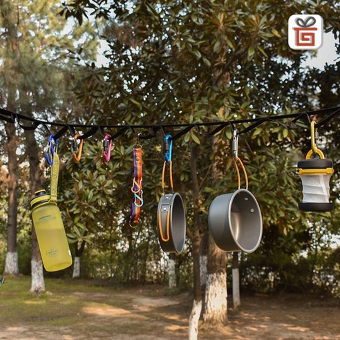 캠핑의 밤을 밝히는 필수템, 기프템 데이지 체인!