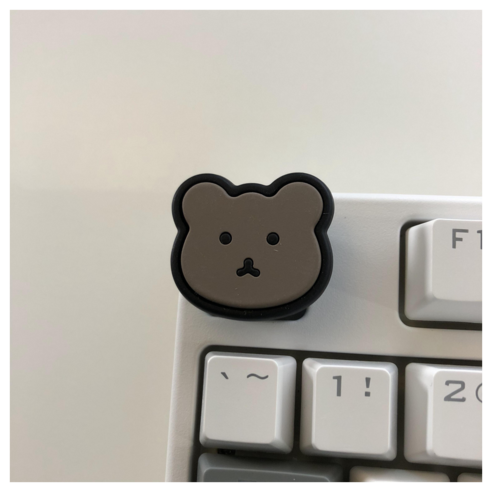 포인트 키캡 esc 왕곰2색, 아이보리