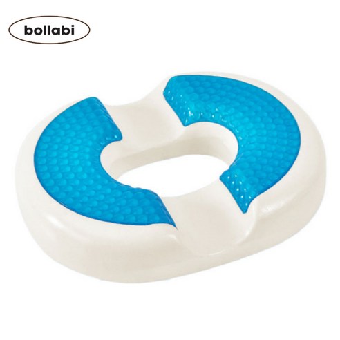 구름 위에 앉은 듯한 편안함, 볼라비 쿨링 메모리폼 도넛방석으로 완성하는 하루 도넛방석