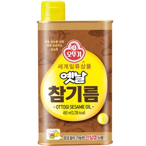 오뚜기 옛날참기름, 450ml, 1개