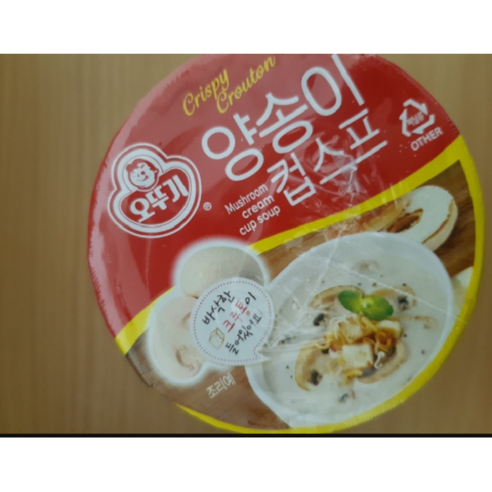 오뚜기 양송이 컵 스프, 27g, 5개