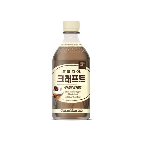 조지아 크래프트 라떼 470mlx20펫, 20펫, 470ml