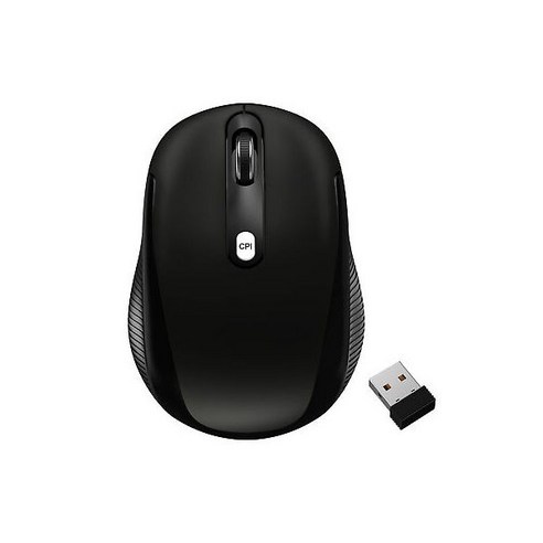 [관부가세포함] 2개의 CPI 레벨과 USB 수신기를 갖춘 JETech 2.4Ghz 무선 모바일 광 마우스 Mouse