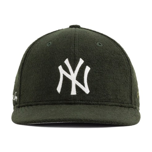 Aime Leon Dore x New Era Moleskin Yankees Hat Green121112, US 7 5/8