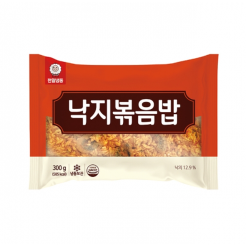 천일식품 낙지볶음밥, 300g, 4개