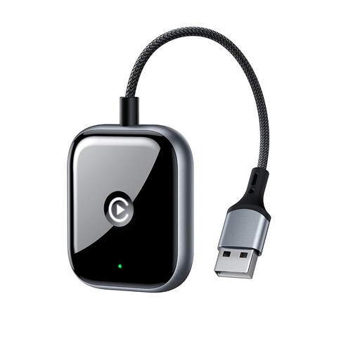 무선 애플 적용 카플레이 SYY01 5.8GHz, 블랙