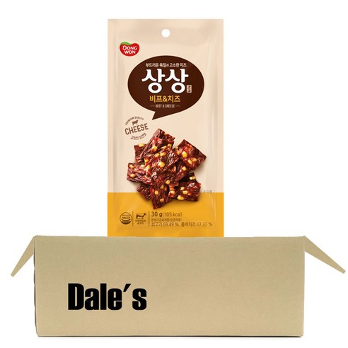 데일즈기획 동원 상상육포 비프앤치즈, 1개, 30g