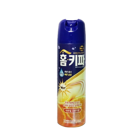 홈키파 에어졸 내츄럴 오렌지향, 500ml, 4개