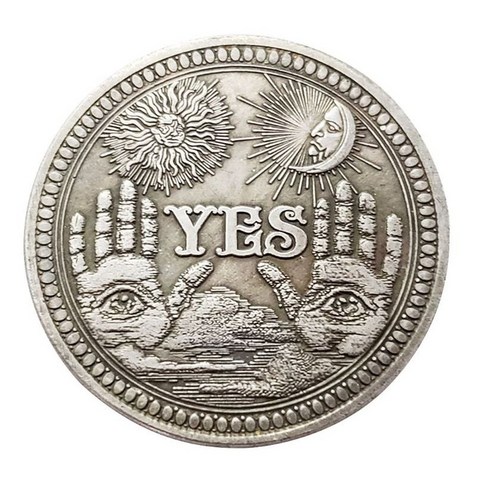 YES OR NO COIN / 결정의 코인 타로 코인 / 예아니오 네아니오 동전, 1.브론즈골드