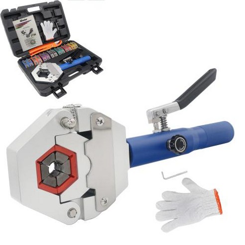 IG-71500 호스 AC 압착 공구 가시 및 비드 피팅 CE 인증, 1개