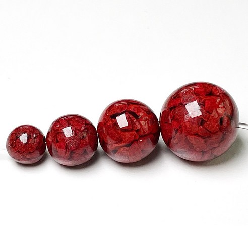 액운을 막고 행운을 부르는 수정 경면주사 원석으로 나만의 염주 팔찌를 만들어보세요!