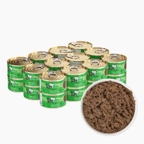 웨루바 고양이 캣츠인더키친 캔 램버기니 24P (참치 양고기 양허파), 양, 2160g, 1팩