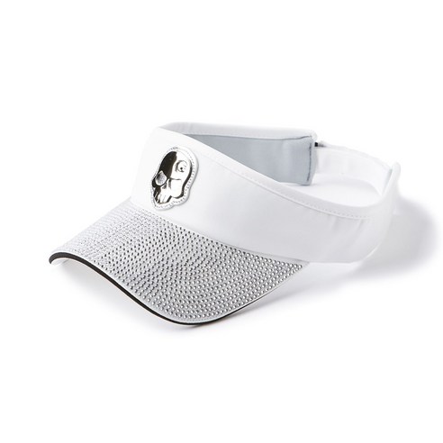 몬스터지 크리스탈 에디션 썬캡 MC21UVE-52, VISOR HAT WHITE