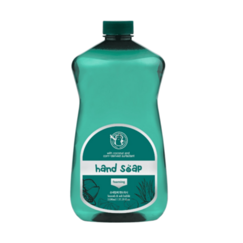 은나노스텝 핸드워시 1100ml x 2 리필 피부무자극 손세정제 GMP, 2개, 1개