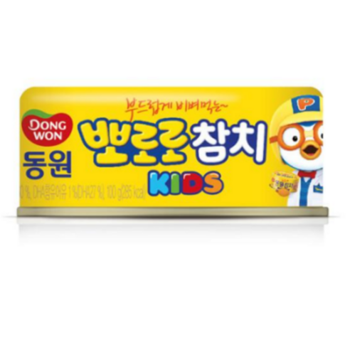 동원 뽀로로 키즈 참치 100g, 10개 묶음 어린이식품