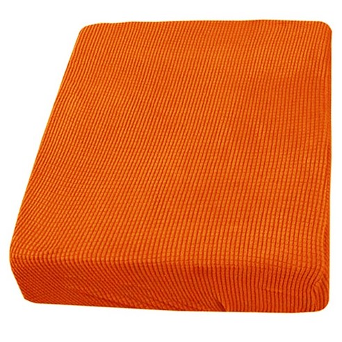 주황색 스트레치 스판덱스 직물 소파 방석 덮개 소파 Slipcover 가정, 설명, 폴리 에스터