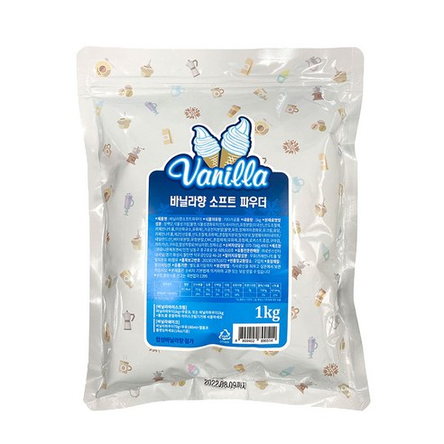 유니온 바닐라향 아이스크림 분말 1kg x 12개, 1개입