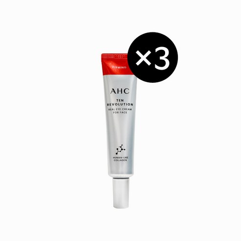 AHC 텐 레볼루션 리얼 아이크림 포 페이스, 3개, 35ml