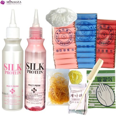 ZB 실크 퍼머약 셀프펌 1set 셀프파마셋트 셀프퍼머약 파마약 집에서하는펌 DIY펌 에센스펌 다운펌 앞머리펌 볼륨웨이브 매직약 파마재료, 펌셋트(롯드5호6호7호), 1세트