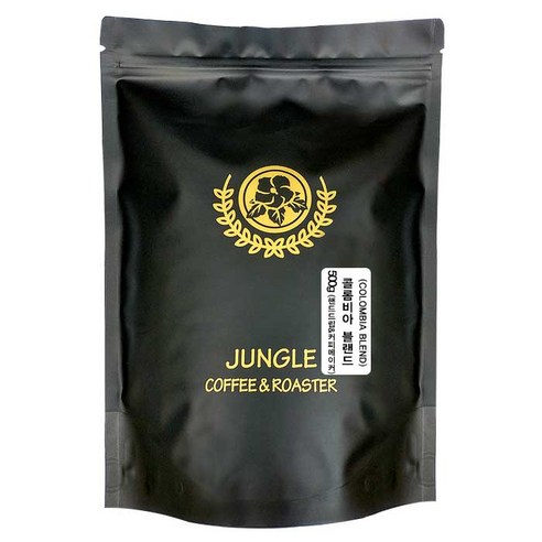 정글커피 콜롬비아 블랜드, 500g, 핸드드립&커피메이커