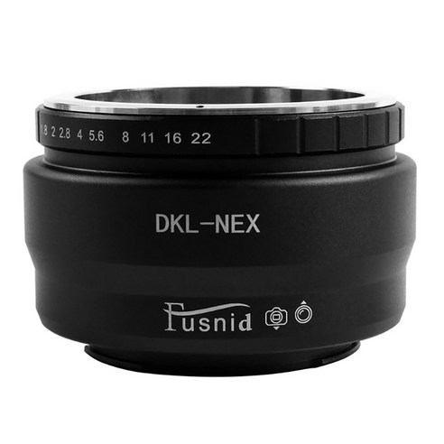 Retina DKL Voigtlander Deckel Lens 용 Fusnid DKL-NEX 렌즈 어댑터 링 Sony E NEX A72 카메라, 하나, 검정