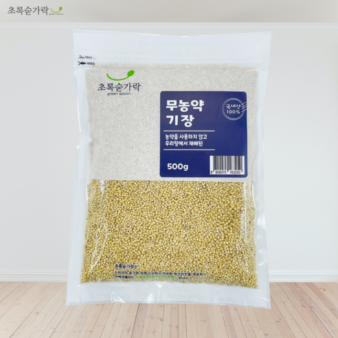 초록숟가락 무농약 기장쌀 500g, 1개