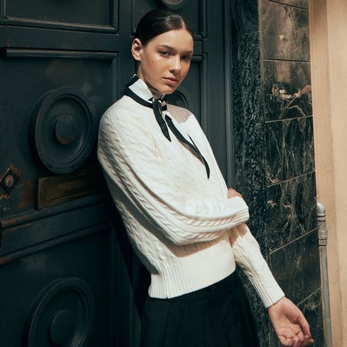 제너럴아이디어 / GNRL 케이블 풀오버 [아이보리] / WBC1L05507 Best Top3