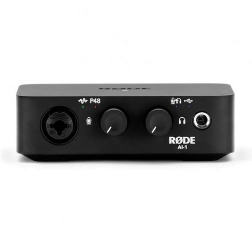 오디오 인터페이스 홈레코딩 오디언트 스튜디오 Road AI-1 USB 검은색, USB Audio Interface, USB Audio Interface