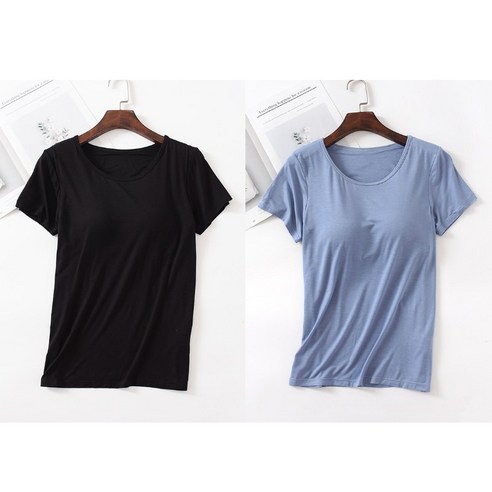 답답한 브래지어, 이제 안녕! 여름을 시원하게 해방시켜 줄 모달 노브라티 캡내장홈웨어