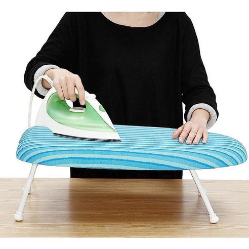 STORAGEIDEAS 61 x 35.6cm24 14인치 접이식 다리가 있는 탁상용 소형 다리미판 엑스트라 와이드 조리대가 휴대용 바느질 공예실 기숙사 좁은 공간 RV