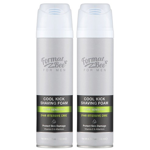포멀비 포맨 쿨킥 쉐이빙폼 퓨어 센서티브, 1개, 200ml