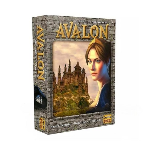 인디보드앤카드 레지스탕스 아발론 보드게임, avalon, 1개