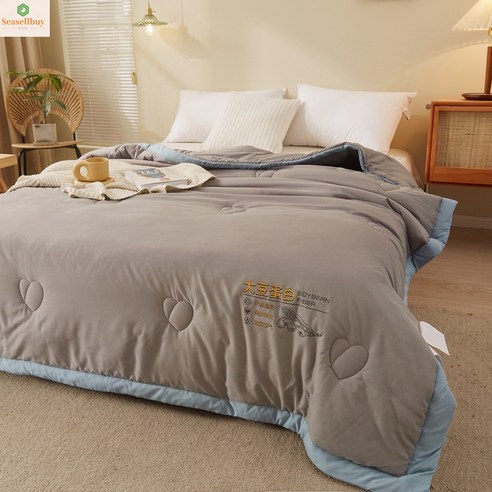 SEASELLBUY 925 워싱 차렵이불 여름 이불, 6